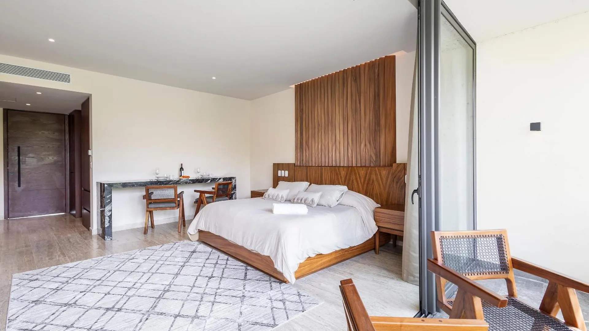 公寓 Cozy Studio In The Jungle, Balcony And Pool View 图卢姆